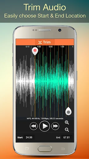 Audio MP3 Cutter Mix Converter screenshot 3