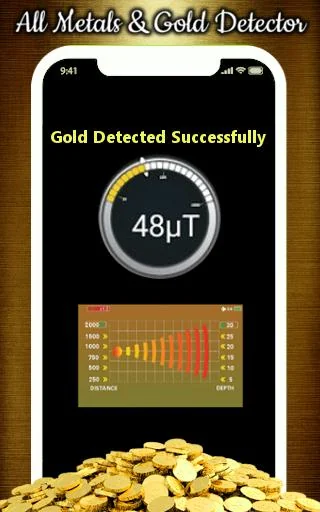 Gold Detector:All Metal Finder screenshot 3