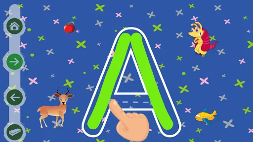Writing the alphabet screenshot 3