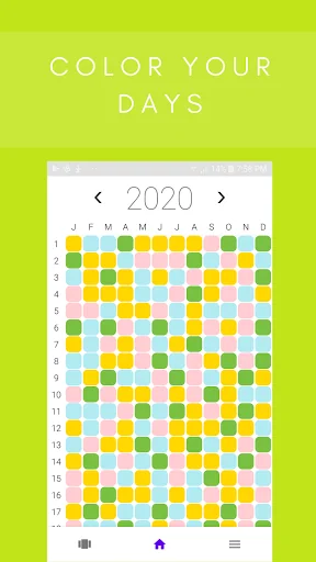 Color My Day - Year In Pixels