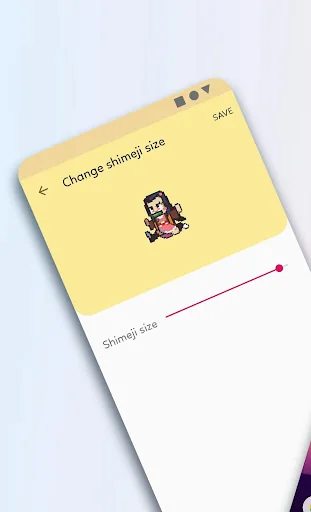 Anime Shimeji - Cool Sticker A screenshot 4