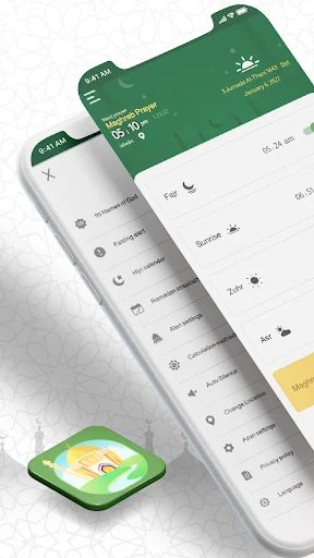 Muezzin | Quran , Prayer times screenshot 1