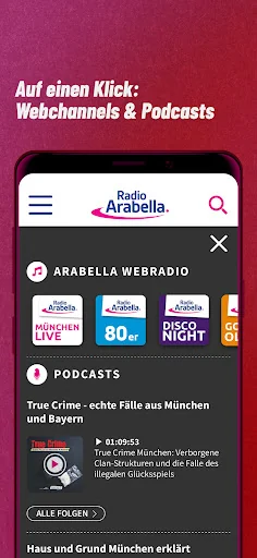 Radio Arabella München screenshot 4