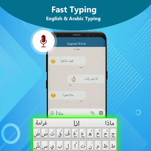 Arabic Keyboard-KeyboardArabic screenshot 2