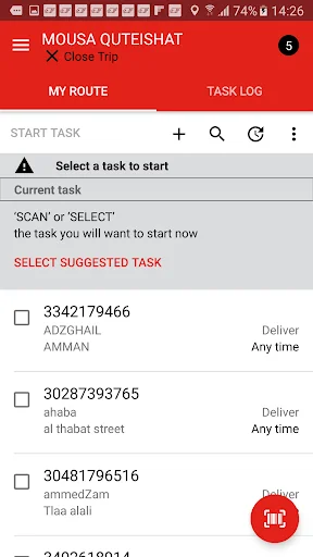 Aramex Courier screenshot 4