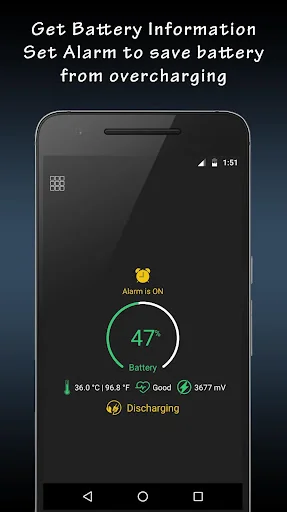 Battery Full Alarm