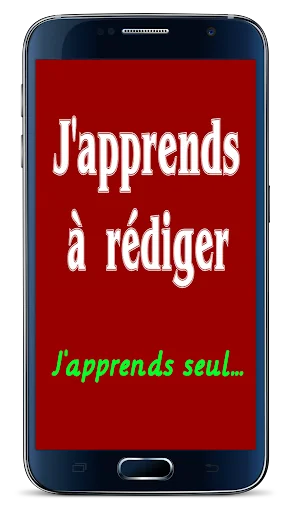 J'apprends à rédiger