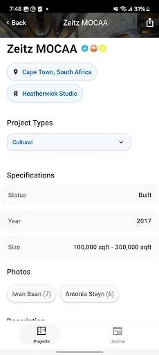 Architizer: A+ Architecture screenshot 2