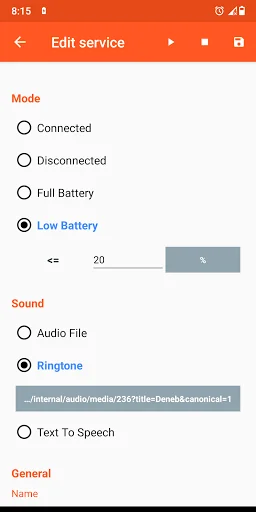 Battery Sound Notification screenshot 3