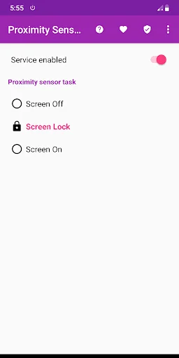Proximity Sensor Screen On Off screenshot 4