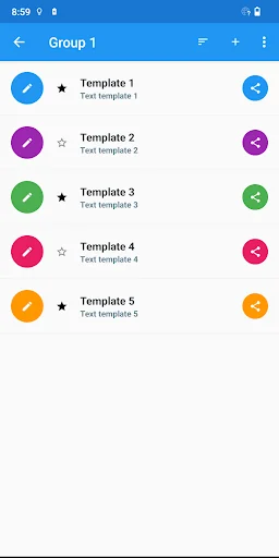Text Templates