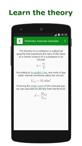 Chemistry: Exercises Generator screenshot 2