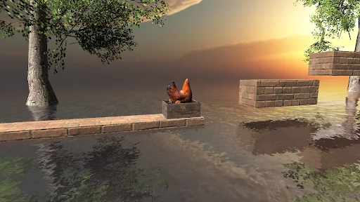 Extreme chicken dash screenshot 2