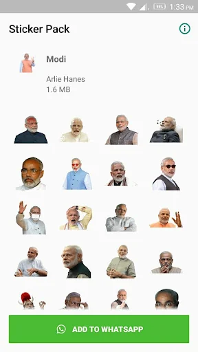 Modi Sticker for WhatsApp