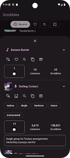 Pano Scrobbler for LastFM screenshot 3