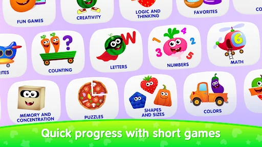 Educational games for kids 2-4 screenshot 1