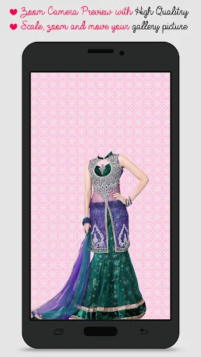 Lehenga Choli Photo Maker