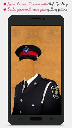 Police Suit Photo Maker (Man)