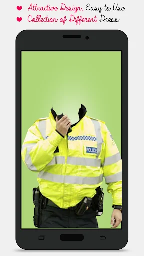 Traffic Police Suit Maker screenshot 2
