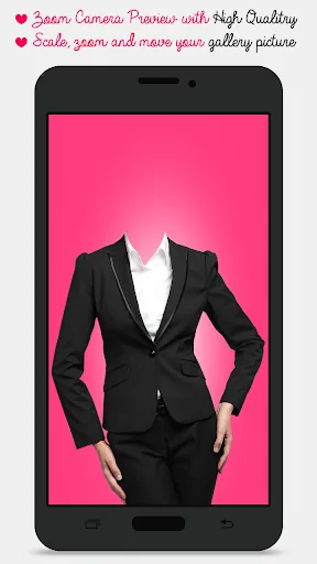 Women Jacket Suit Photo Maker