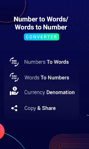 Numbers to Words Converter