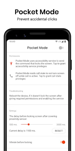 Pocket Mode