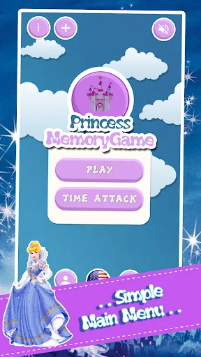 Memory Game Princess screenshot 1