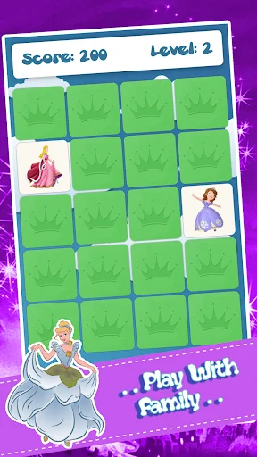 Memory Game Princess screenshot 3