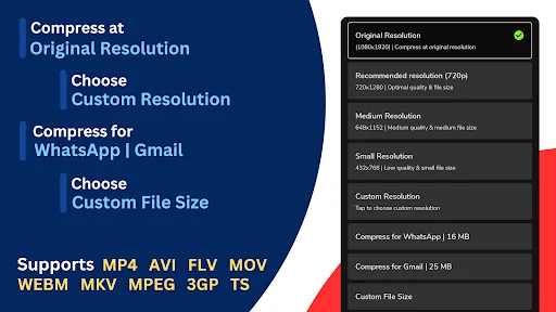 Video Compressor - Reduce Size screenshot 2
