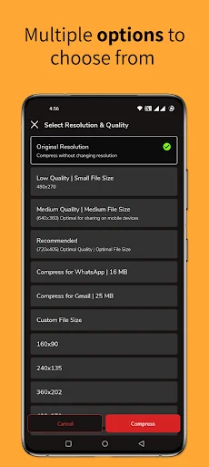 Video Compressor - Reduce Size screenshot 4