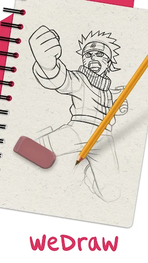 WeDraw - How to Draw Anime screenshot 2