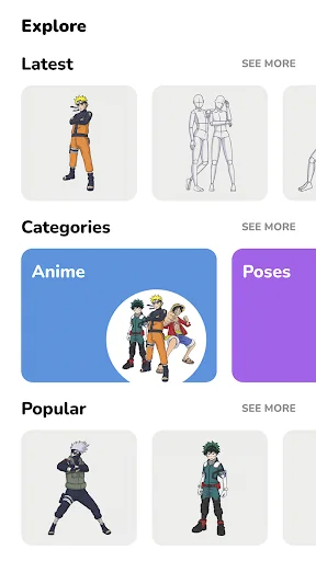 WeDraw - How to Draw Anime screenshot 3