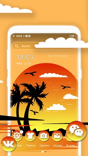 Beautiful Sunset Launcher