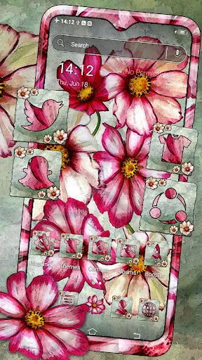 Flower Painting Launcher