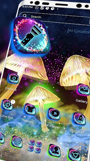 Glowing Mushroom Theme