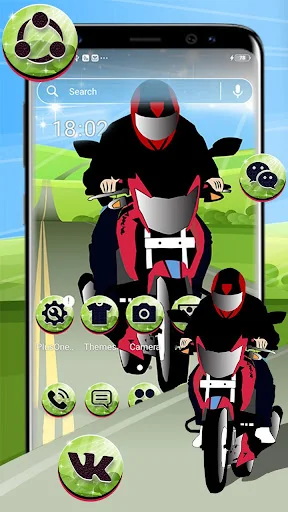Highway Rider Theme Launcher