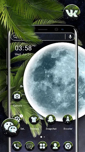 Moon Night Theme Launcher