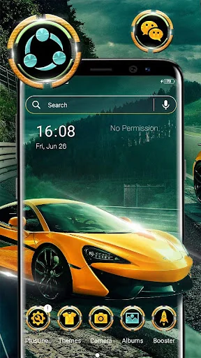 Sport Car Theme Launcher