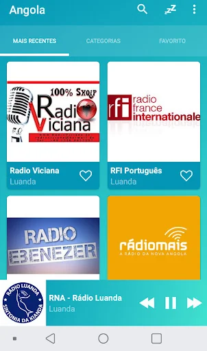 Angola radios online