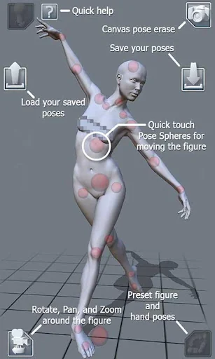 ArtPose Female Edition screenshot 2