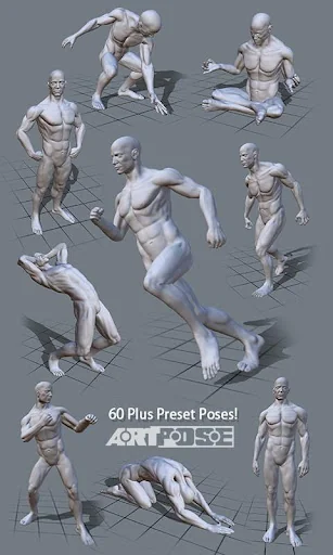 ArtPose Male Edition screenshot 4