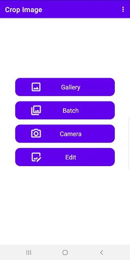 Crop Image - Photo Editor App screenshot 1