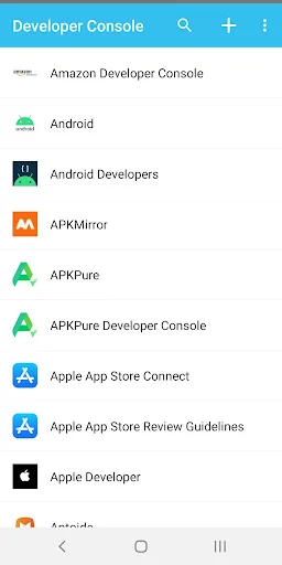 Developer Console
