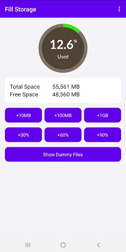 Fill Storage