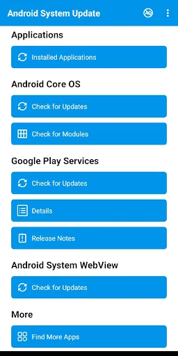 System Update for Android