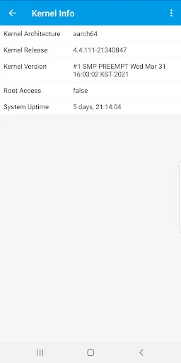 Android System Info screenshot 3
