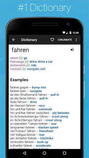 German English Dictionary screenshot 1