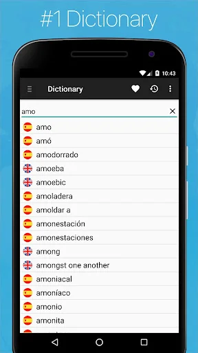 Spanish English Dictionary screenshot 2