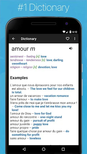 French English Dictionary screenshot 1