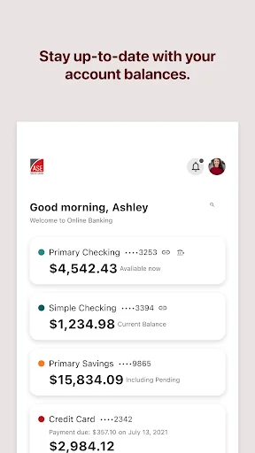 ASE Credit Union Mobile screenshot 2